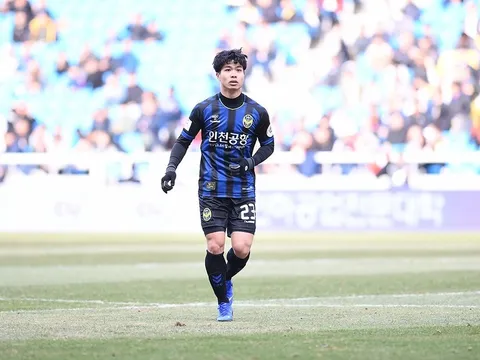 Công Phượng thể hiện thế nào ở trận thảm bại của Incheon United?