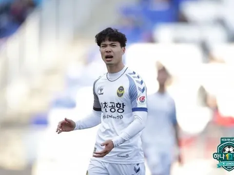 Công Phượng thi đấu 20 phút trong ngày Incheon thua trận thứ 8 tại K-League