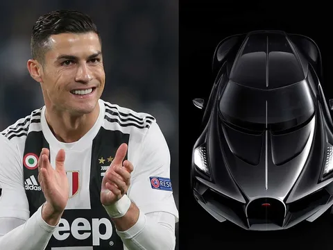 Ronaldo được đồn tậu siêu xe Bugatti 11 triệu euro