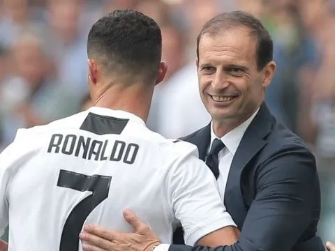 Cristiano Ronaldo nói lời cảm động trong ngày chia tay Max Allegri