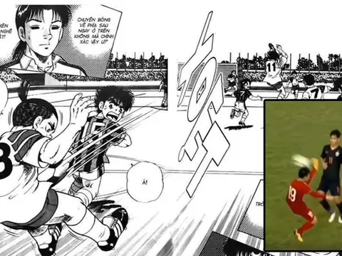 Cú móc bóng của Quang Hải chẳng khác gì truyện tranh Jindo