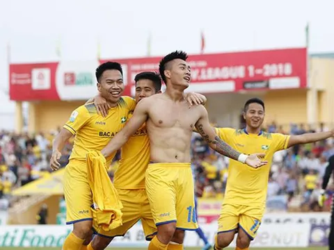 Cựu sao U23 Việt Nam nổ súng, SLNA thắng tưng bừng HAGL tại thành Vinh