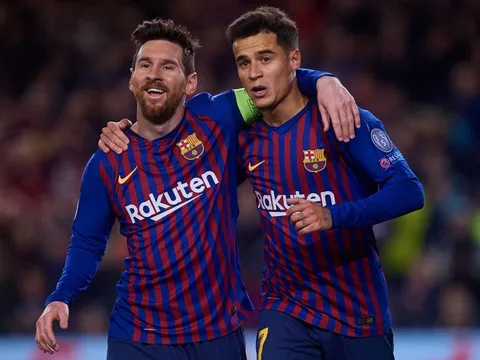 Ghi bàn vào lưới Lyon, Coutinho được xóa luôn mọi lỗi lầm