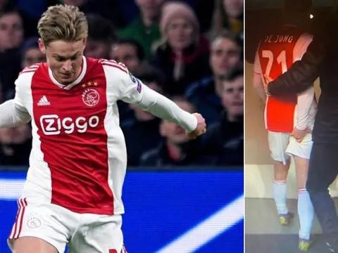 NÓNG: Frenkie de Jong chấn thương trước trận lượt về với Juventus