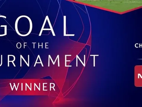 CHÍNH THỨC: UEFA công bố tuyệt phẩm bàn thắng số 1 Champions League