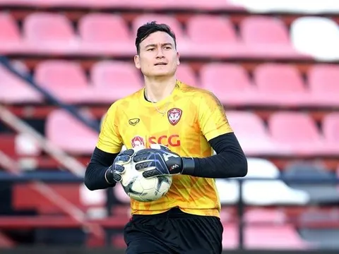Đặng Văn Lâm có trận bắt chính thứ 6 liên tiếp cho Muangthong