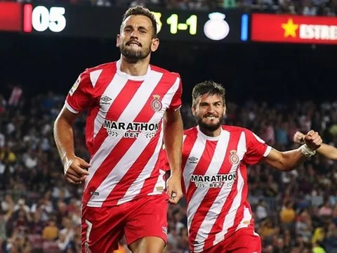 Đánh bại Barca, Girona lần đầu tiên lên ngôi tại Siêu cúp Catalan