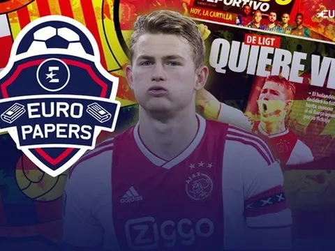 Đảo lộn! 'Lừa tình' Barca, De Ligt đặt dấu chấm hết với bến đỗ sốc