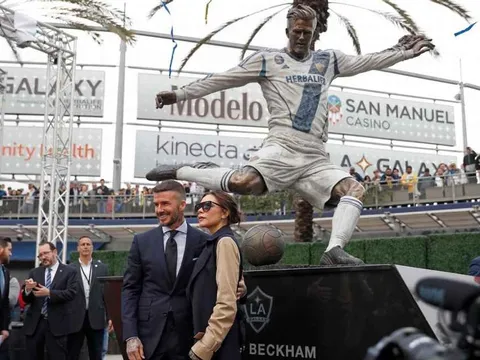 David Beckham chính thức được dựng tượng tại Mỹ