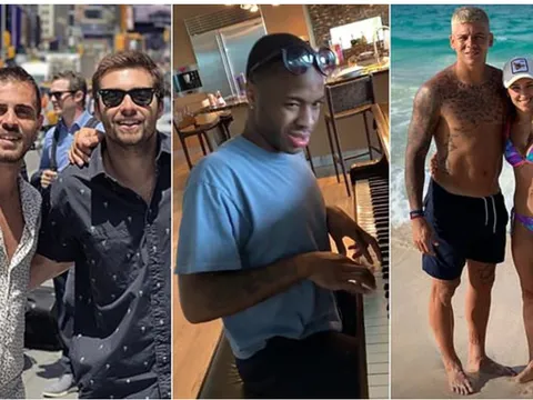 Đây, cách thức các ngôi sao châu Âu đón hè 2019