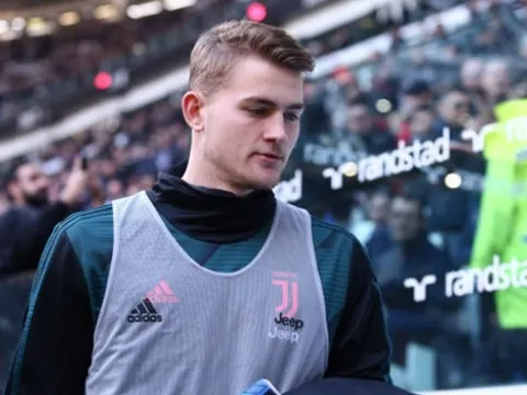 Đây, lí do khiến De Ligt phải ngồi dự bị ở Juventus