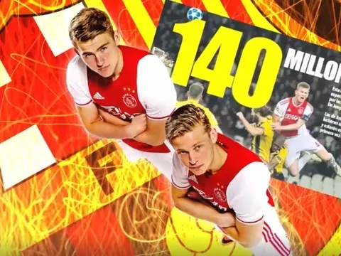 Đây, phản hồi của De Ligt khi được hỏi về việc gia nhập Barca