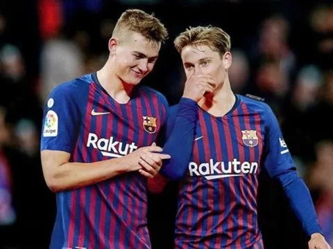 Những điều De Jong nói về De Ligt đang trở thành sự thật