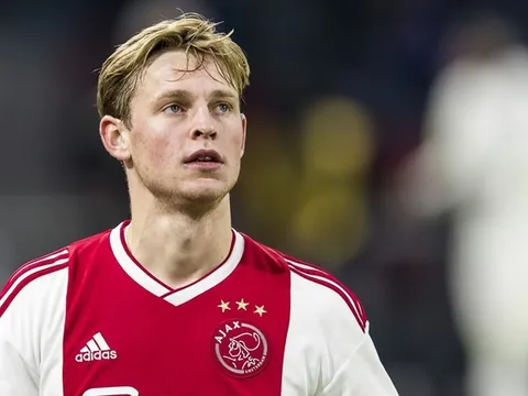 Frenkie de Jong và ước mơ ăn ba với Ajax trước khi đến Barcelona