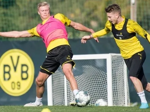 Đến Dortmund chưa lâu, Haaland đã được đồng đội khen nức nở