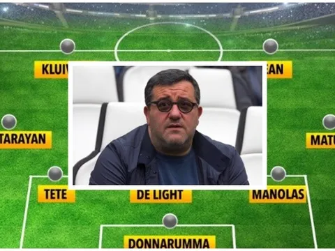 Đội hình 11 siêu phi vụ Raiola giật dây 'đóng băng' vì án phạt FIFA