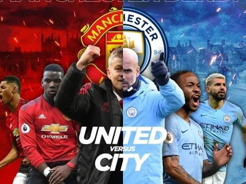 Đội hình kết hợp derby Manchester: Loại bỏ Shaw, Aguero nhường ấn kiếm