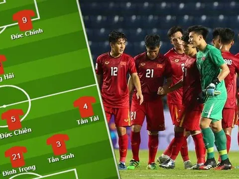 Đội hình ra sân U23 Việt Nam đấu Jordan: "Người sắt", "Linh phá đội" góp mặt