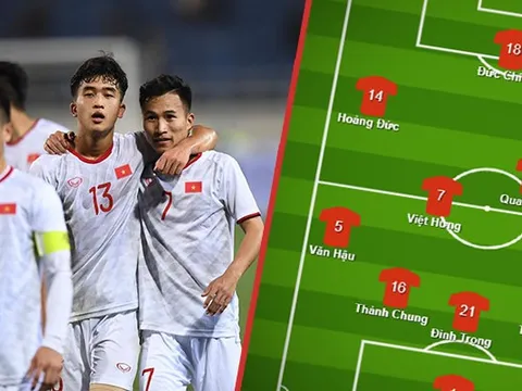 Đội hình ra sân U23 Viêt Nam vs U23 Thái Lan: Lần đầu cho "tiểu Inzaghi"