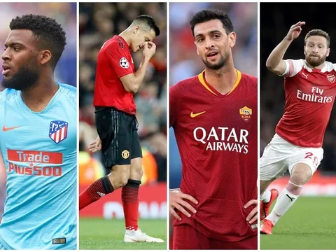 Đội hình tệ nhất châu Âu mùa 2018/19: 'Nỗi đau' Emery, rắc rối của M.U