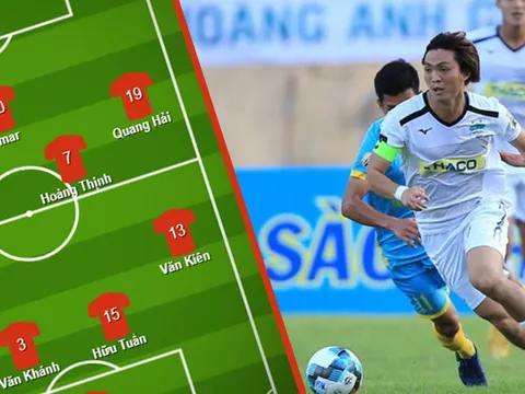 Đội hình tiêu biểu lượt đi V-League 2019: "Tiểu Mozart", cựu sao U23 Nigeria