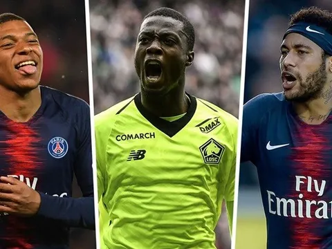 Đội hình xuất sắc nhất Ligue 1 2018/2019: Bộ ba "hủy diệt"