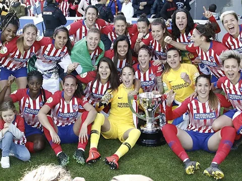 Có một Atletico vừa vô địch "trước mũi" Barcelona