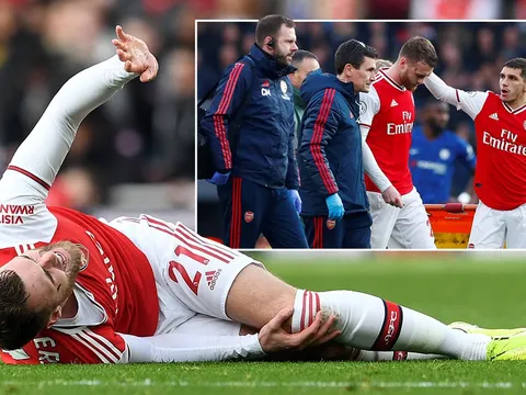 SỐC! Sao Arsenal dính chấn thương cực nặng, nghỉ chơi 9 tháng