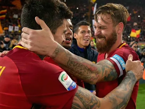 Đồng đội tiết lộ sự thật không ngờ về De Rossi tại AS Roma