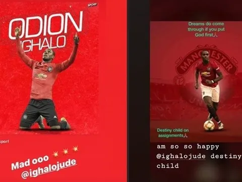 Động thái không ngờ của Ighalo sau khi gia nhập Man Utd