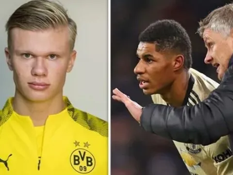 Dortmund quá cáo, dùng "đòn bẩy" Rashford khiến MU "giơ cờ trắng" vụ Haaland