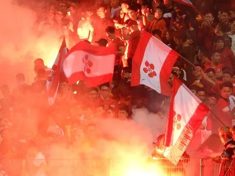 CĐV Hải Phòng đốt pháo sáng, Hà Nội nhận án phạt cực nặng