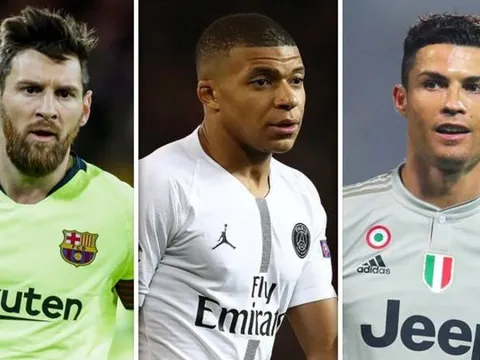 Dự đoán Cầu thủ xuất sắc nhất 5 giải đấu hàng đầu châu Âu: Mbappe sánh ngang Messi, Ronaldo