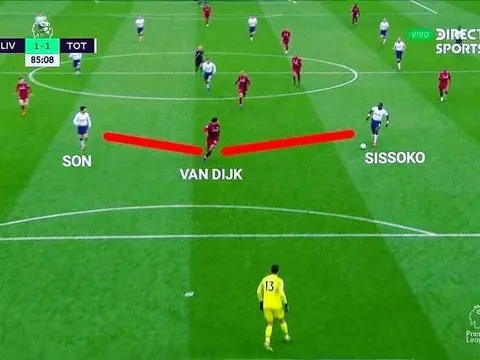 Dùng IQ 'vô cực', Van Dijk cứu Liverpool với pha phòng ngự đỉnh cao