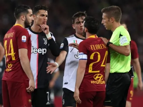 Khích bác đội trưởng AS Roma, Ronaldo hứng chịu trái đắng