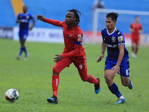 Dư âm Hải Phòng 3-2 B.Bình Dương: Thần tài Fagan, Anh Đức biếu không 3 điểm