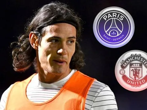 Edinson Cavani chốt xong khả năng gia nhập Man Utd