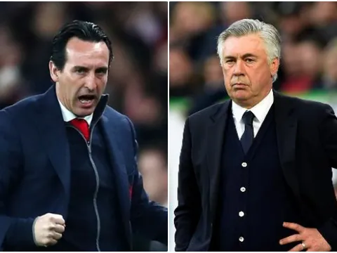 Emery và Ancelotti khẩu chiến mạnh mẽ sau trận Arsenal 2-0 Napoli