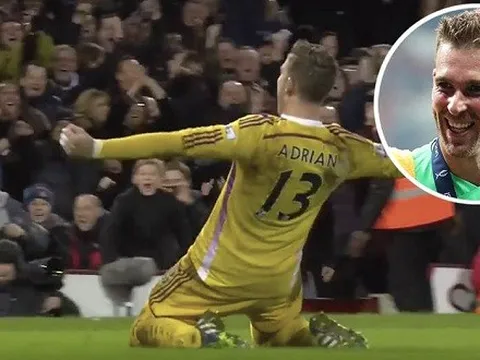 Trước trận derby, Adrian hồi tưởng kỷ niệm "hạ sát" Everton
