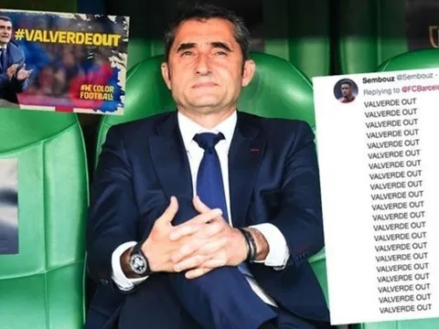 Fan Barca quá gay gắt, ngày tàn của Valverde có phải đã điểm?