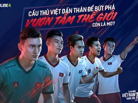FIFA Online 4 ra mắt thêm 5 ngôi sao Việt Nam xuất hiện trong dự án “Tự hào Việt Nam, vươn tầm thế giới"