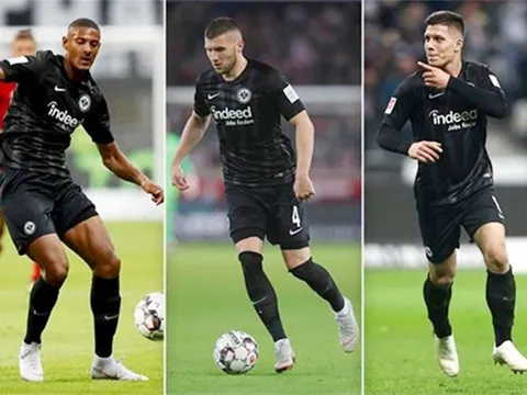 Jovic,Rebic, Haller: Tam tấu ma thuật tại Bundesliga