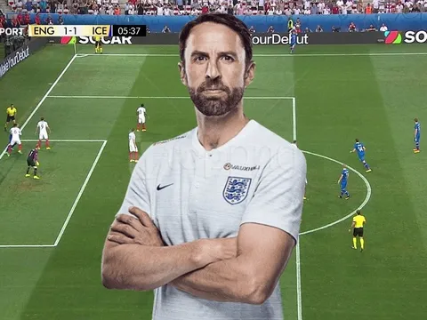 Gareth Southgate và cơn điên trên tuyển Anh sau khi bị Iceland "hoá đá"
