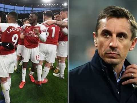 Gary Neville: "2 cậu ấy đã giúp Arsenal giành chiến thắng trước Man Utd"