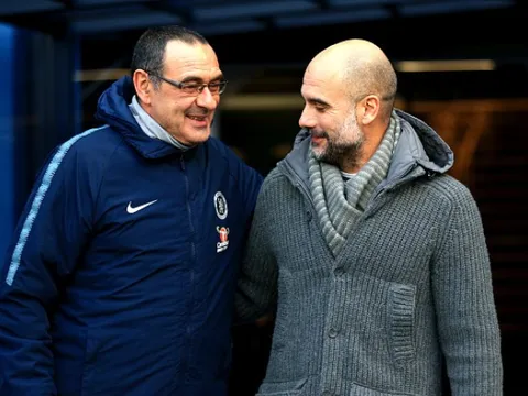 Nguồn cảm hứng của Sarri trên đất Anh là... Guardiola