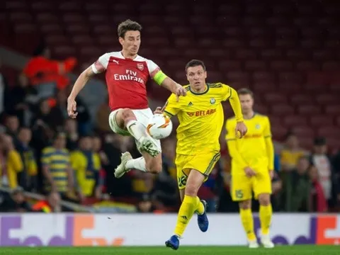 Arsenal đón 1 vui 1 buồn sau trận đấu với BATE Borisov