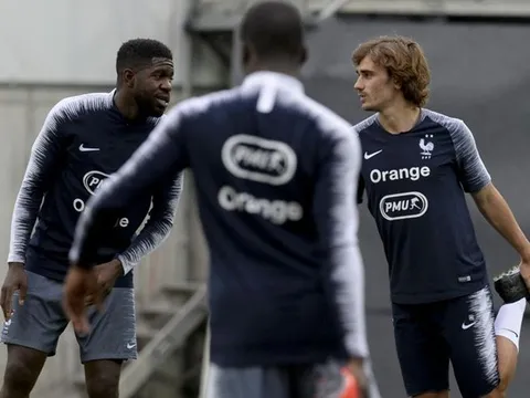 Đã đủ mất mặt sau trận thua TNK, dàn sao tuyển Pháp thể hiện quyết tâm giành lại ngôi đầu