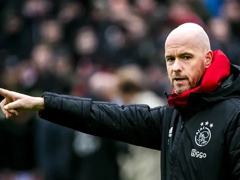 Gõ cửa Ajax vì Erik ten Hag, AS Roma nhận cái kết phũ phàng