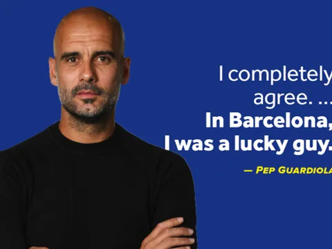 Pep đưa ra câu trả lời về 2 danh hiệu Champions League cùng Barca