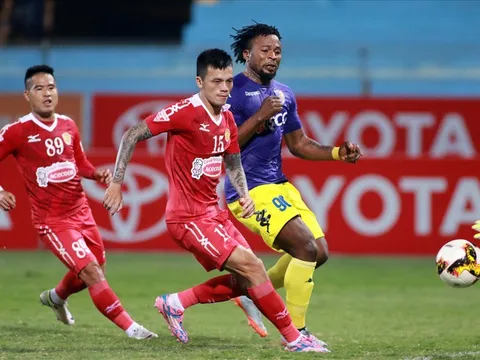 Hà Nội tiếp đội đầu bảng trên sân không khán giả: Lửa đỏ thử Vàng mười